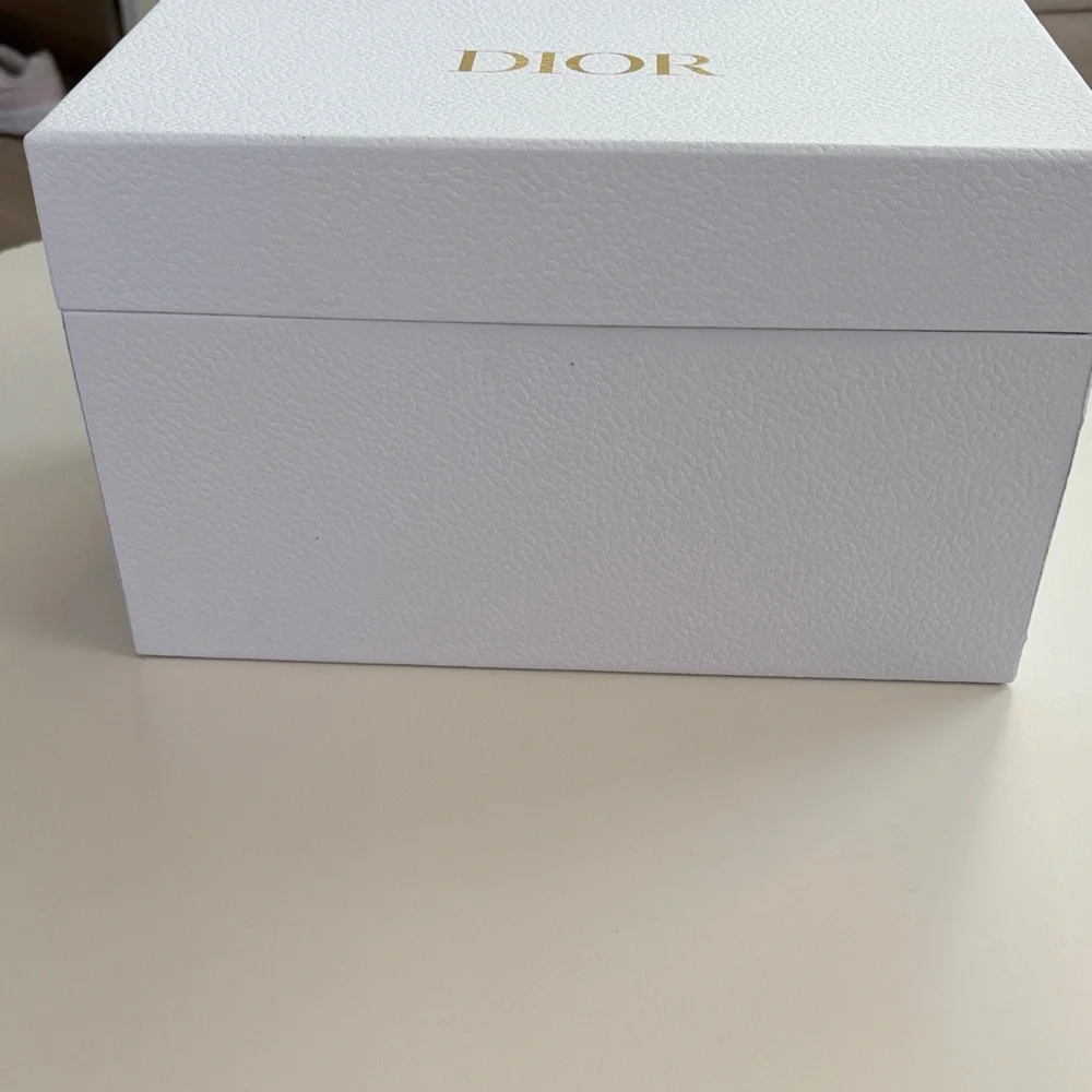 Dior White and Gold Luxury Gift Box